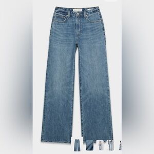 Denim forum Aritzia Farrah high rise jeans